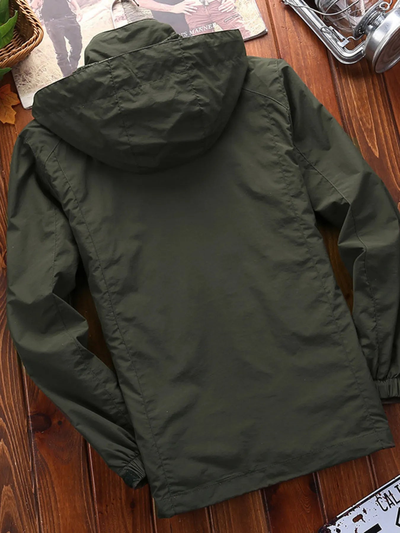 Men's Designer Lightweight Hooded Windproof Outdoor Jacket - Wear It Your Way - My Wear Clothing Co
