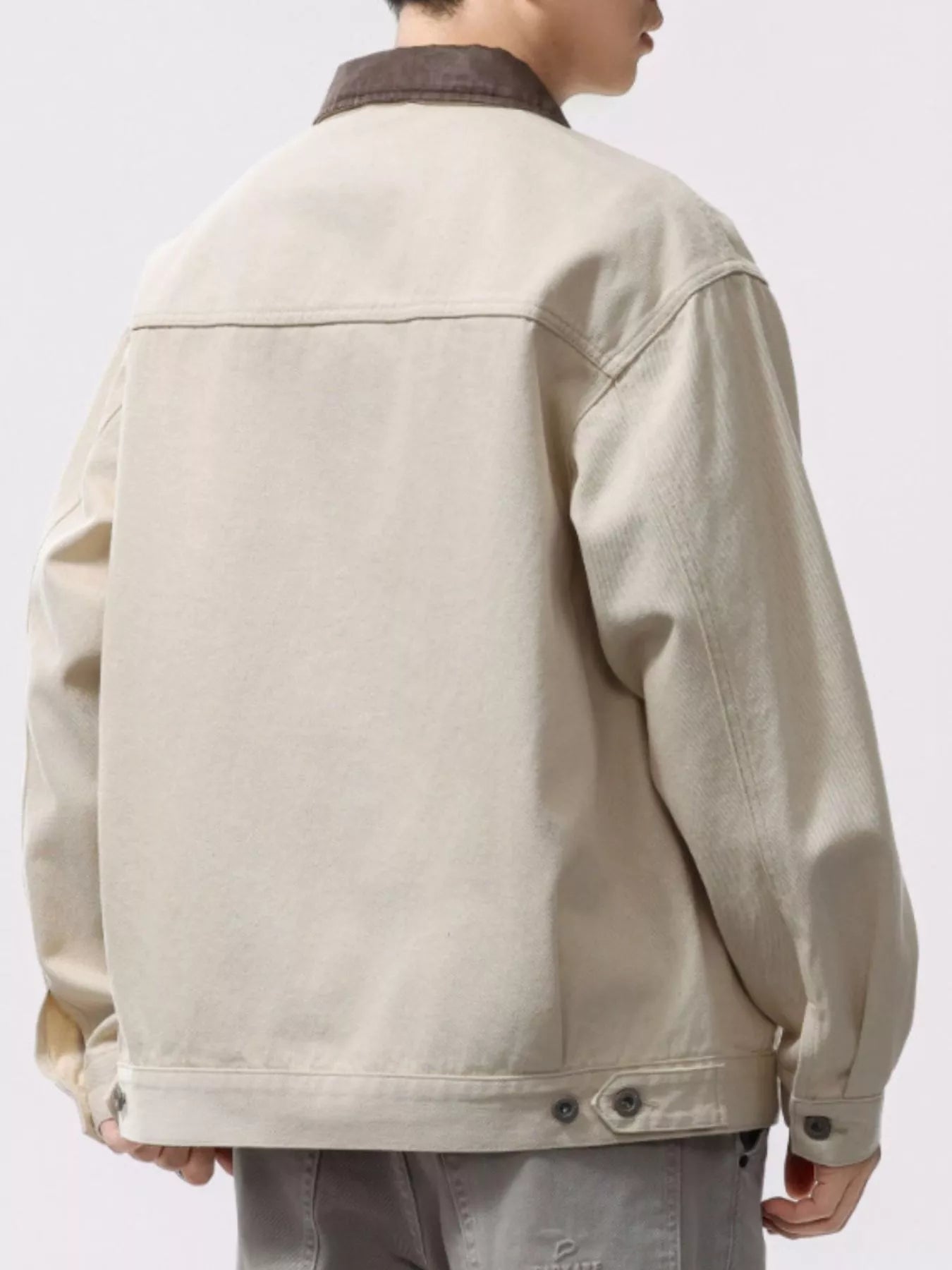 Men's Designer Two - Tone Collar Casual Jacket – Wear It Your Way - My Wear Clothing Co