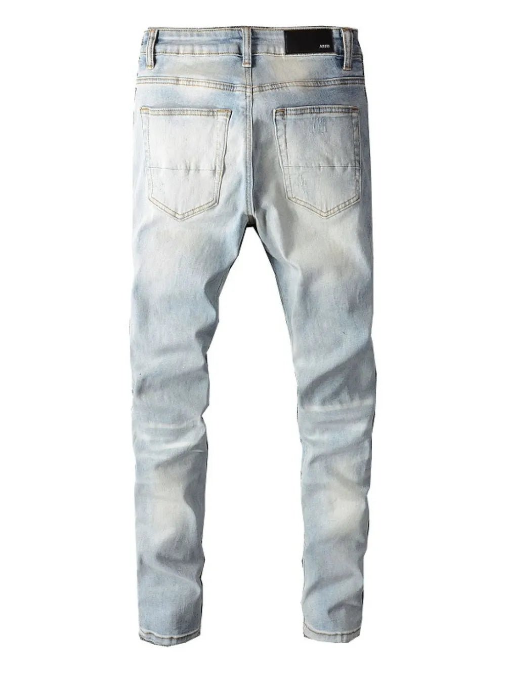 Men's Distressed Denim Jeans with Pockets – Rugged Style, Everyday Function - My Wear Clothing Co