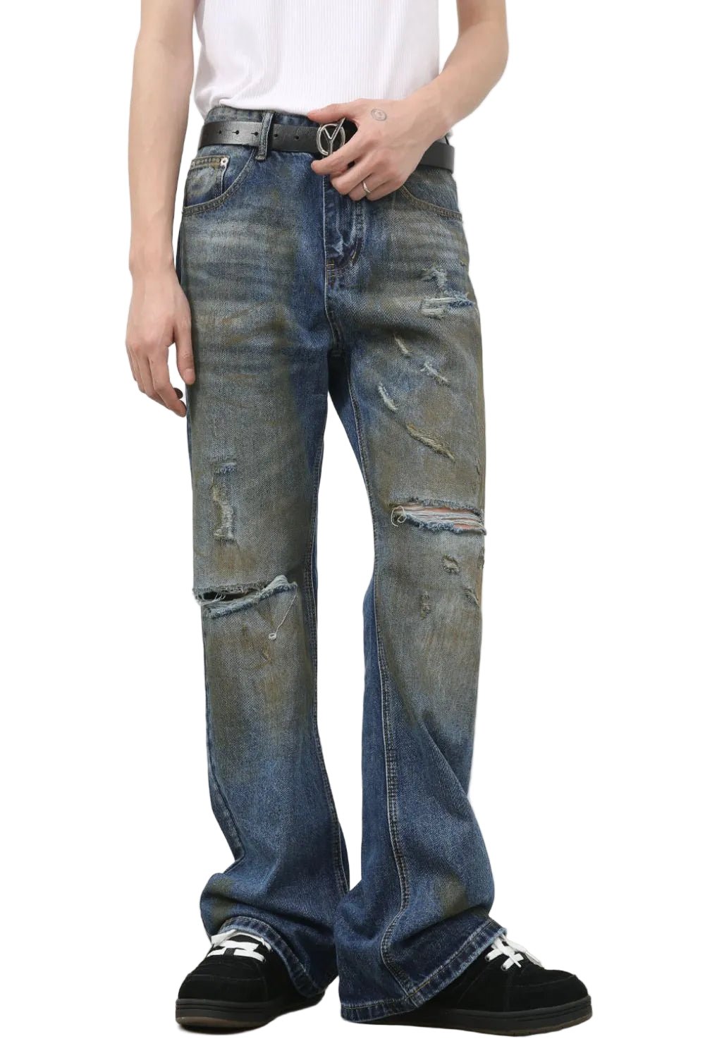 Men's Distressed Jeans - Bold expression and everyday wear - My Wear Clothing Co