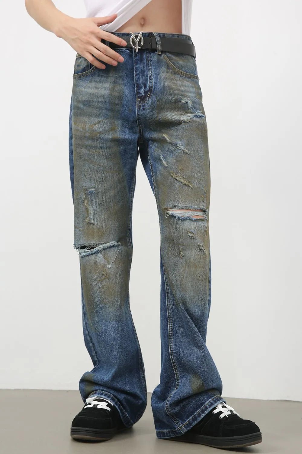 Men's Distressed Jeans - Bold expression and everyday wear - My Wear Clothing Co