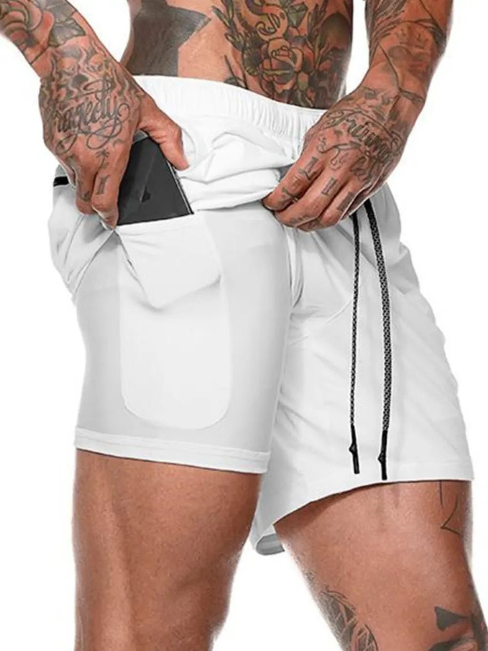 Men’s Drawstring Active Shorts – Gym Ready - My Wear Clothing Co