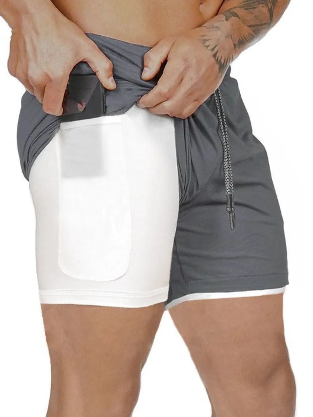 Men’s Drawstring Active Shorts – Gym Ready - My Wear Clothing Co