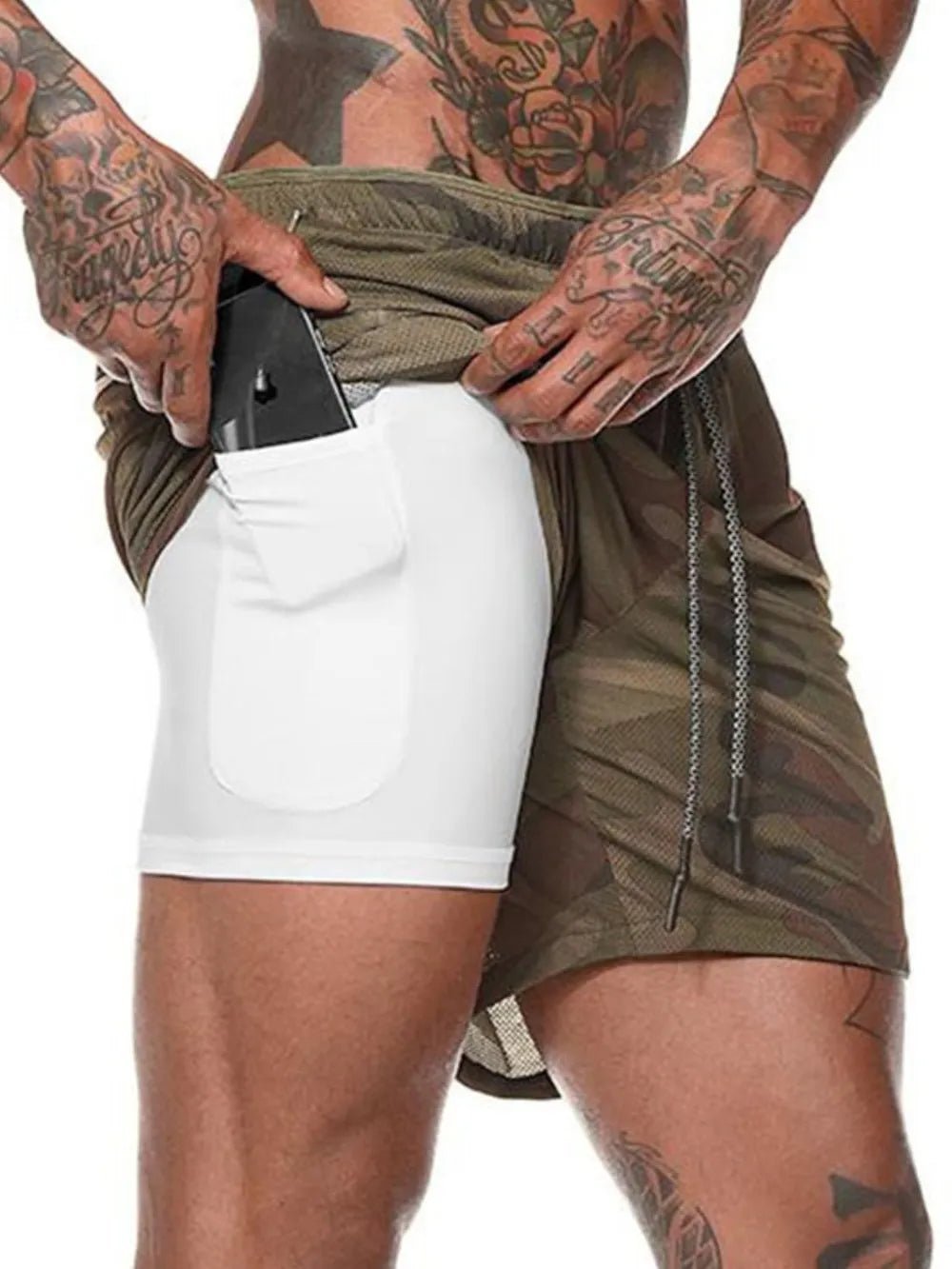 Men’s Drawstring Active Shorts – Gym Ready - My Wear Clothing Co