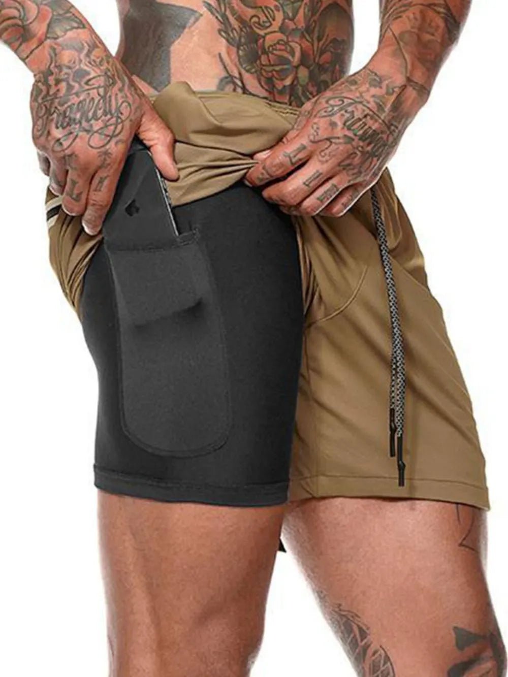 Men’s Drawstring Active Shorts – Gym Ready - My Wear Clothing Co