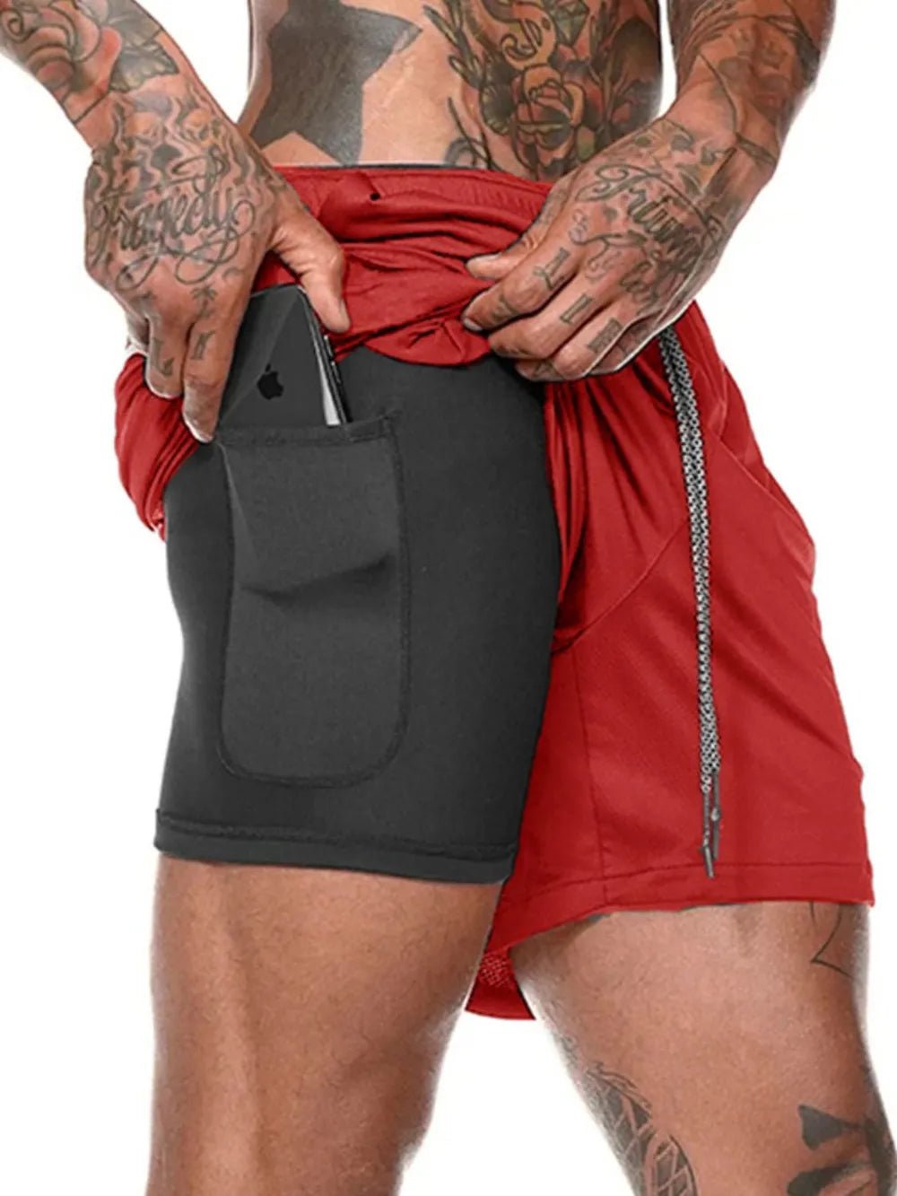 Men’s Drawstring Active Shorts – Gym Ready - My Wear Clothing Co