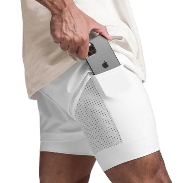 Men's Drawstring Active Shorts - With an Urban Edge - My Wear Clothing Co