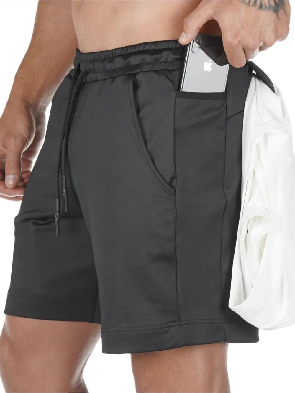 Men’s Drawstring Active Shorts with Pockets - My Wear Clothing Co