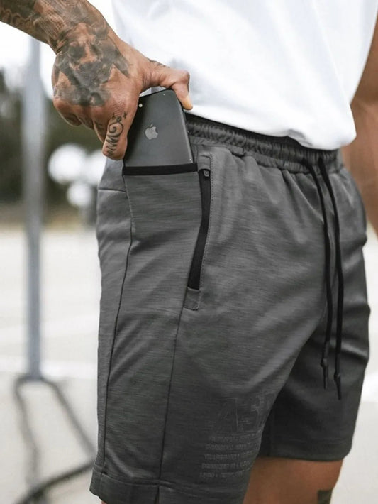 Men’s Drawstring Active Shorts with Pockets - My Wear Clothing Co