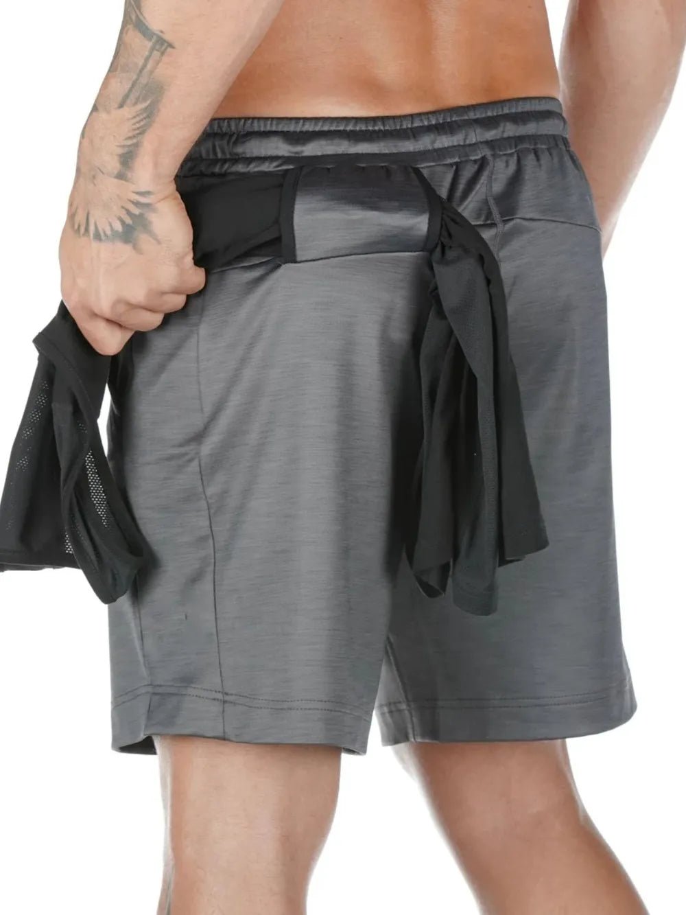 Men’s Drawstring Active Shorts with Pockets - My Wear Clothing Co