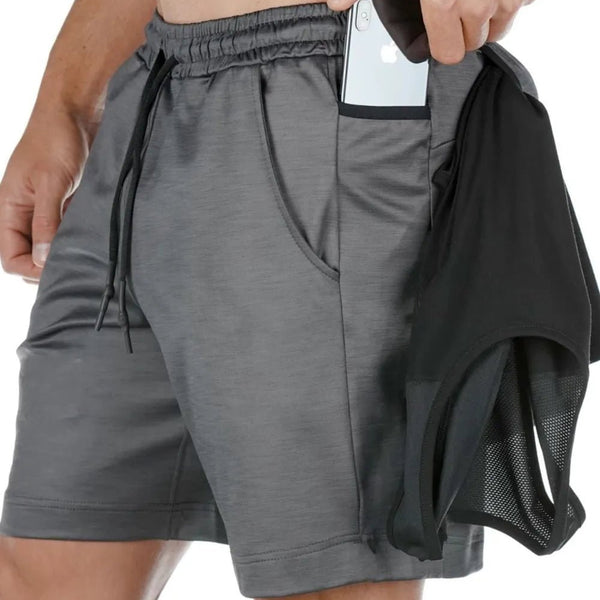 Men’s Drawstring Active Shorts with Pockets - My Wear Clothing Co