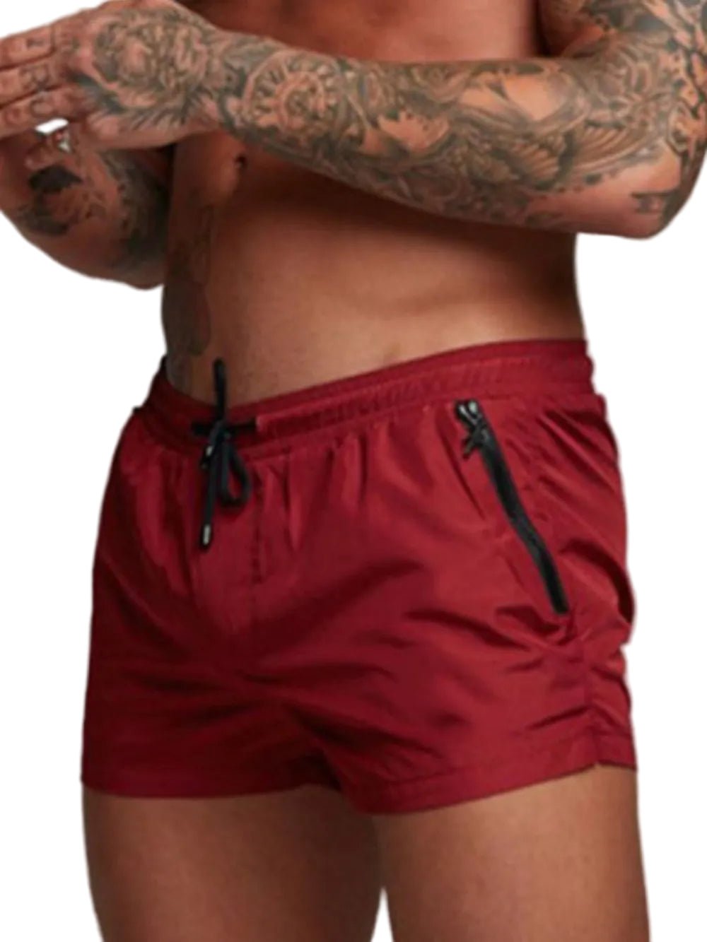 Men's Drawstring Active Shorts – Zip and Go Edition - My Wear Clothing Co