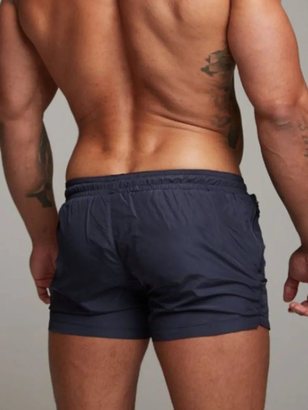 Men's Drawstring Active Shorts – Zip and Go Edition - My Wear Clothing Co