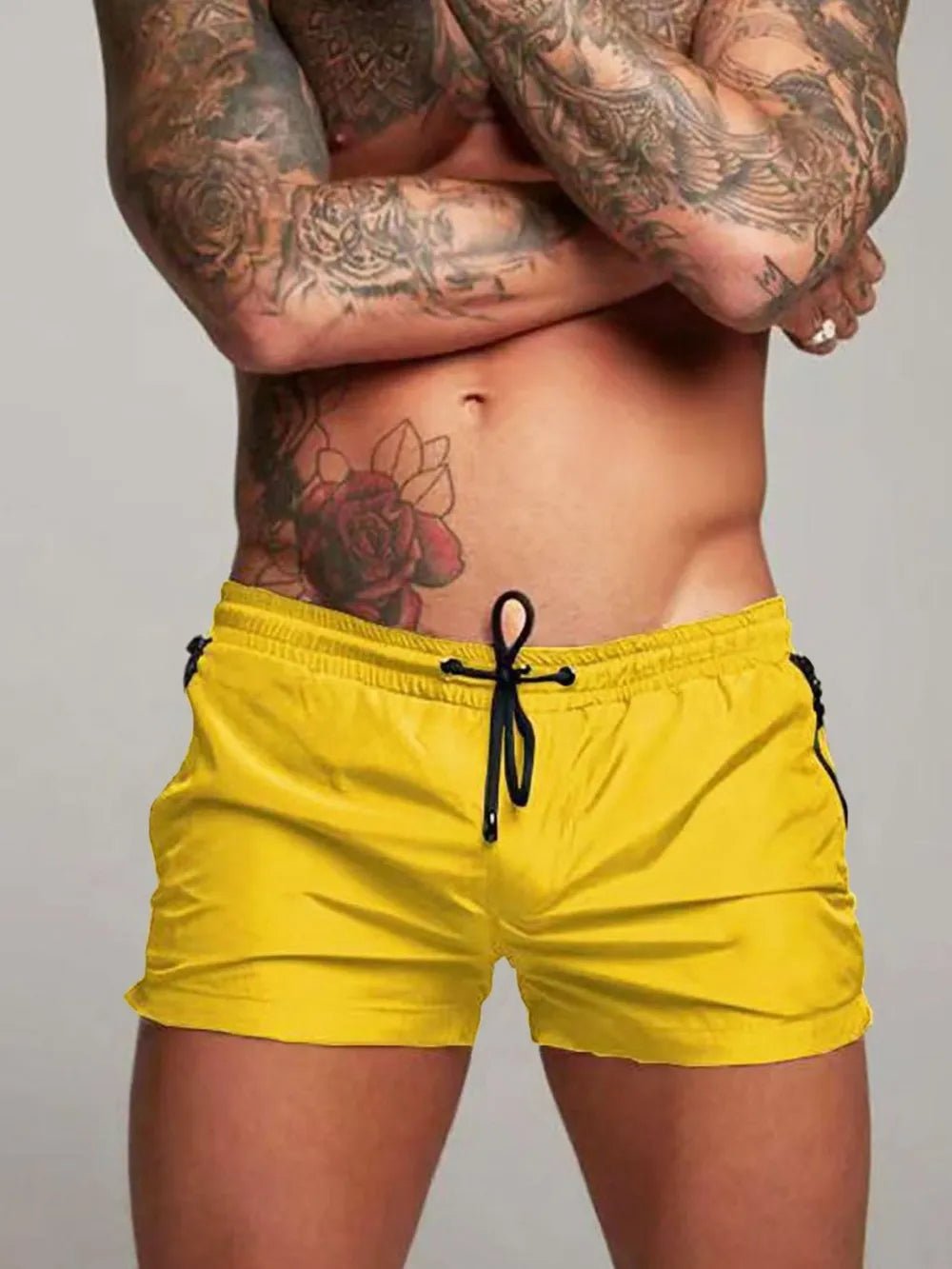 Men's Drawstring Active Shorts – Zip and Go Edition - My Wear Clothing Co