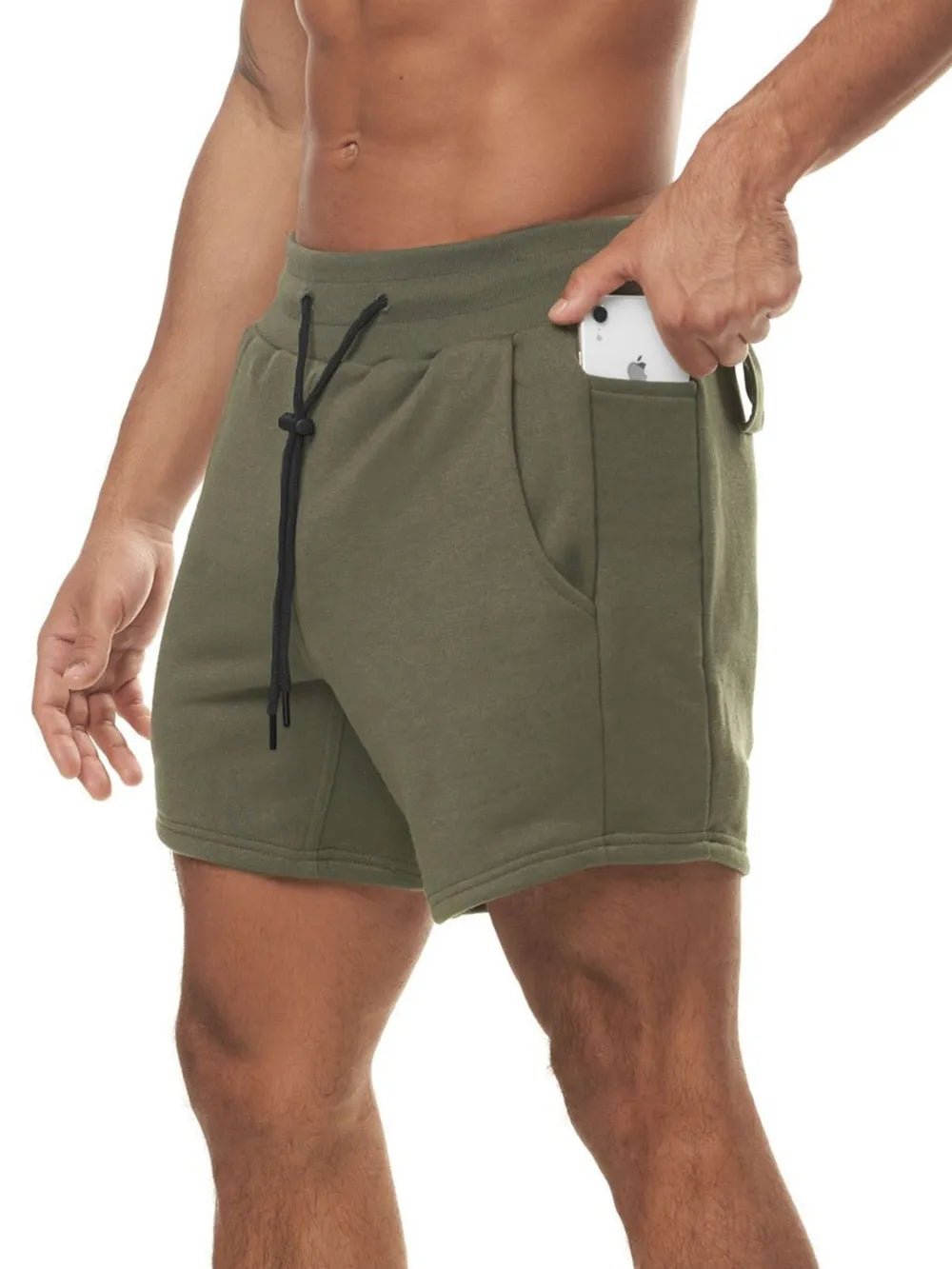 Men’s Drawstring High Waist Active Shorts - Wear It Your Way - My Wear Clothing Co