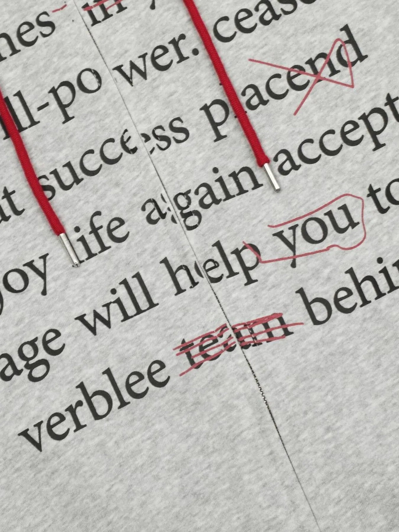 Men's Drawstring Letter Zip Up Hoodie - My Wear Clothing Co