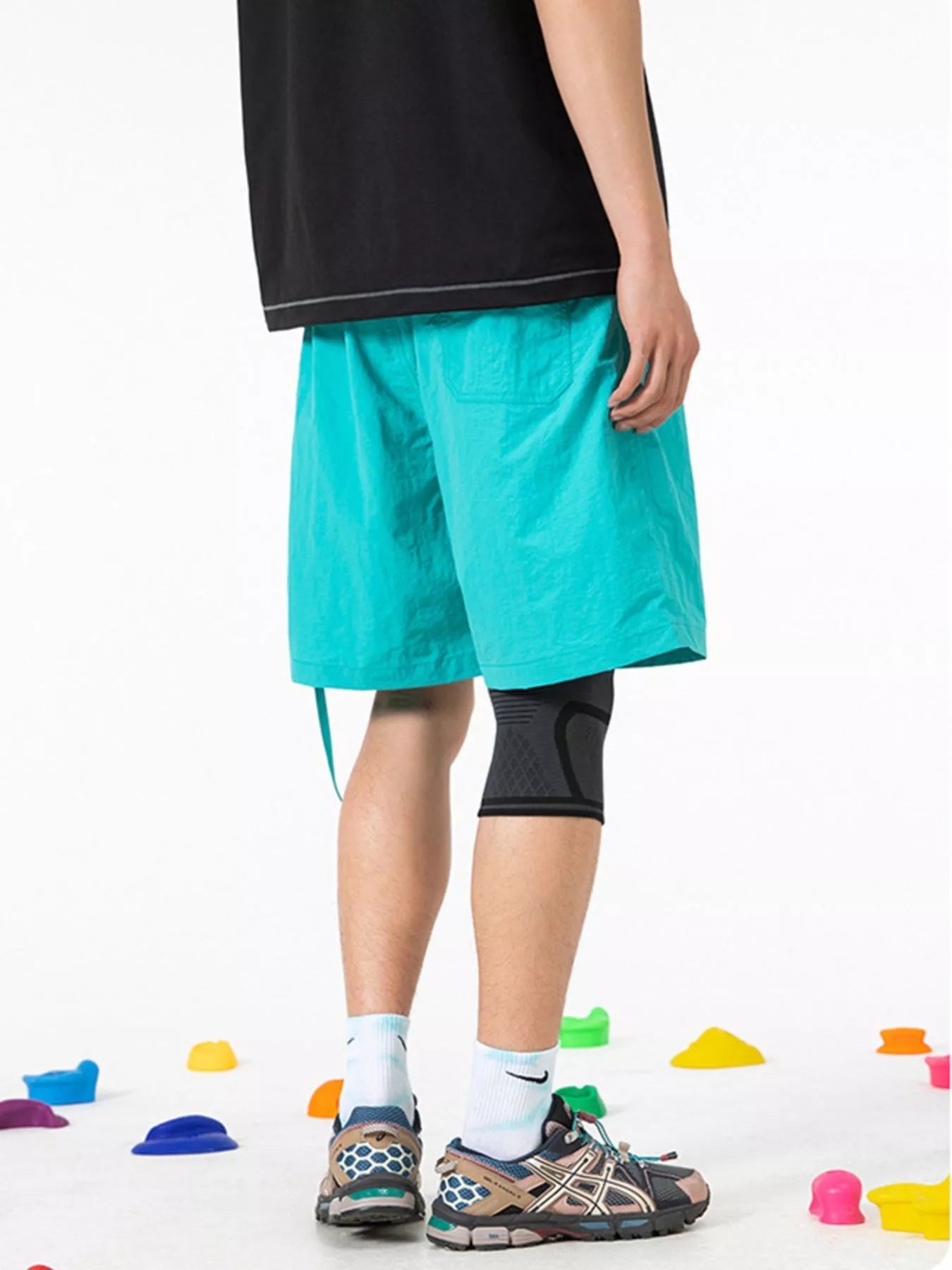 Men's Drawstring Pocketed Active Shorts - My Wear Clothing Co