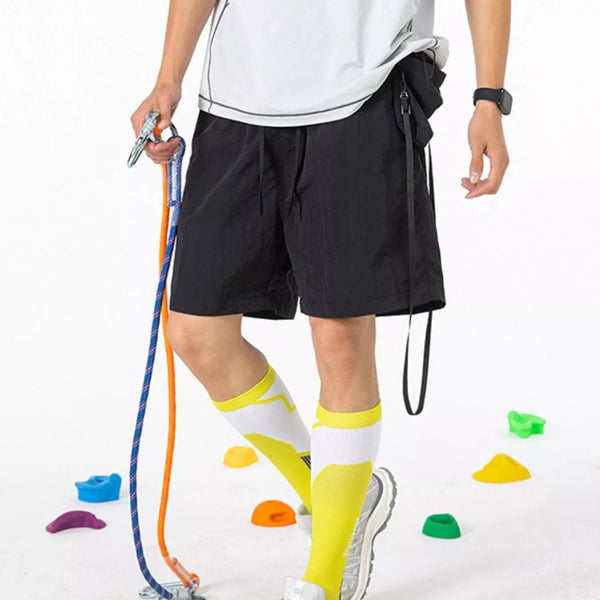 Men's Drawstring Pocketed Active Shorts - My Wear Clothing Co