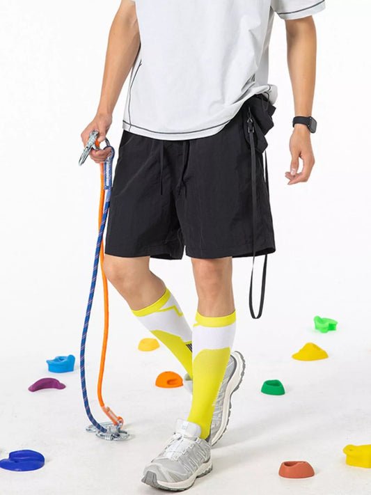 Men's Drawstring Pocketed Active Shorts - My Wear Clothing Co