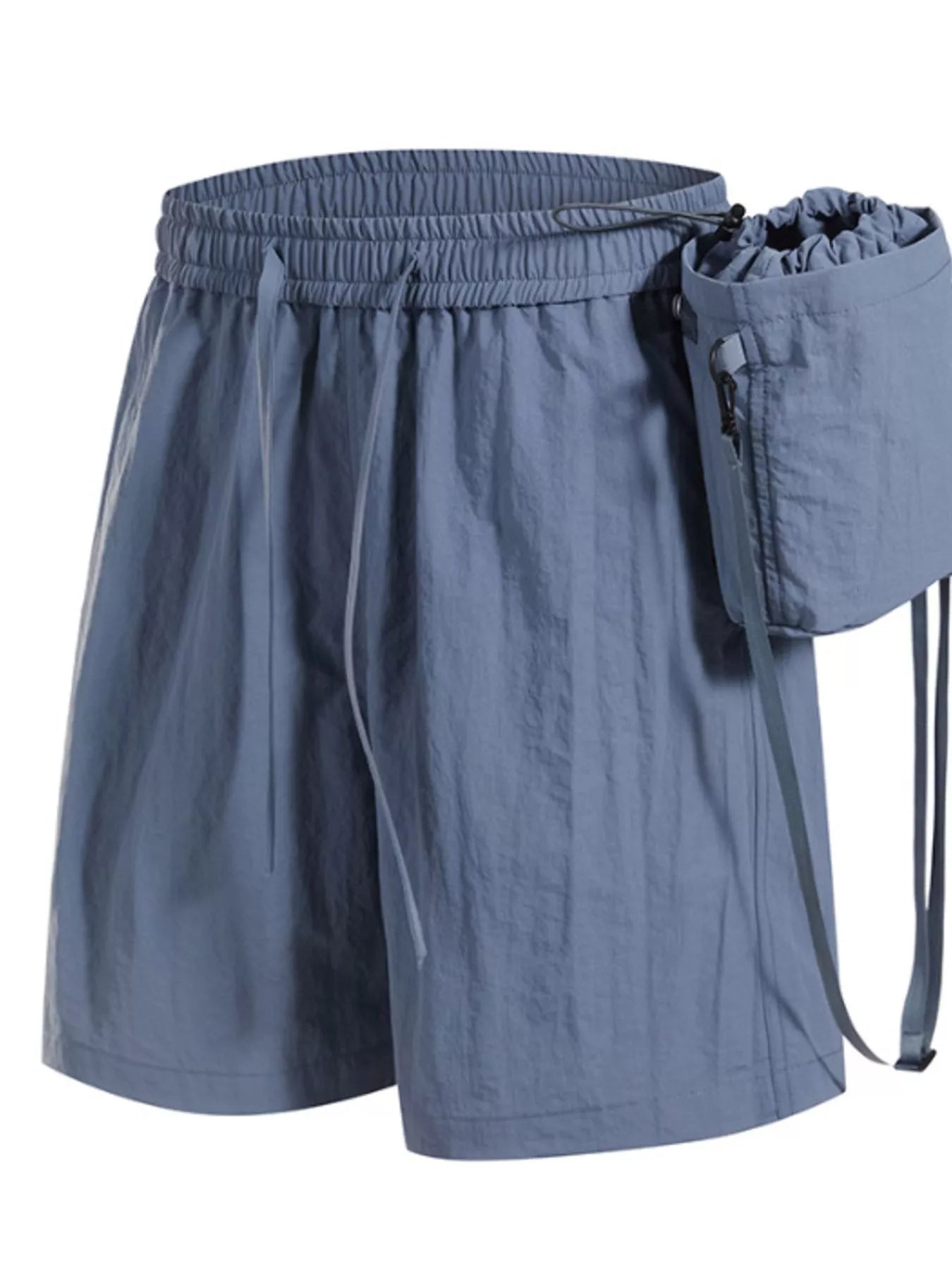Men's Drawstring Pocketed Active Shorts - My Wear Clothing Co