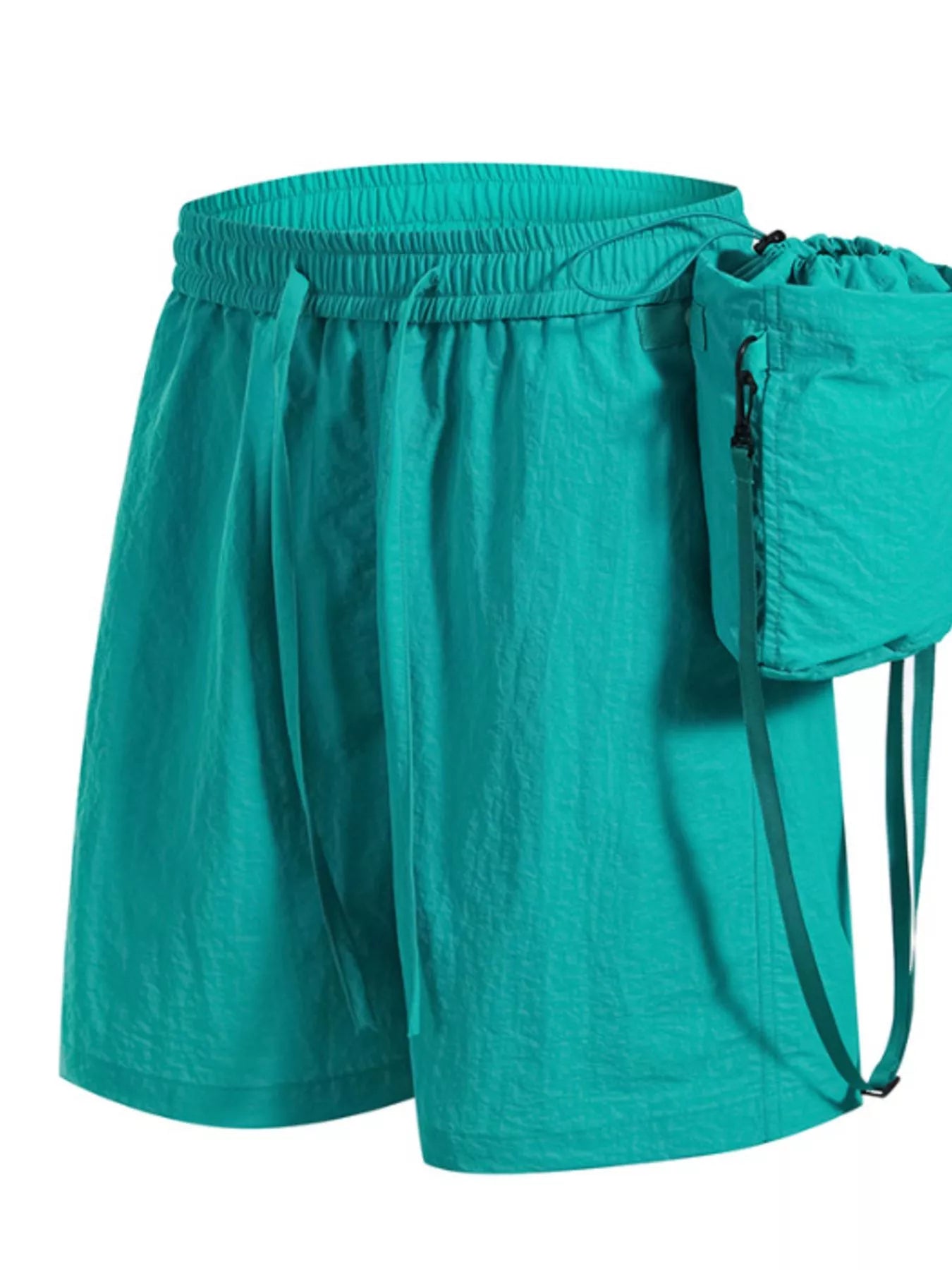 Men's Drawstring Pocketed Active Shorts - My Wear Clothing Co