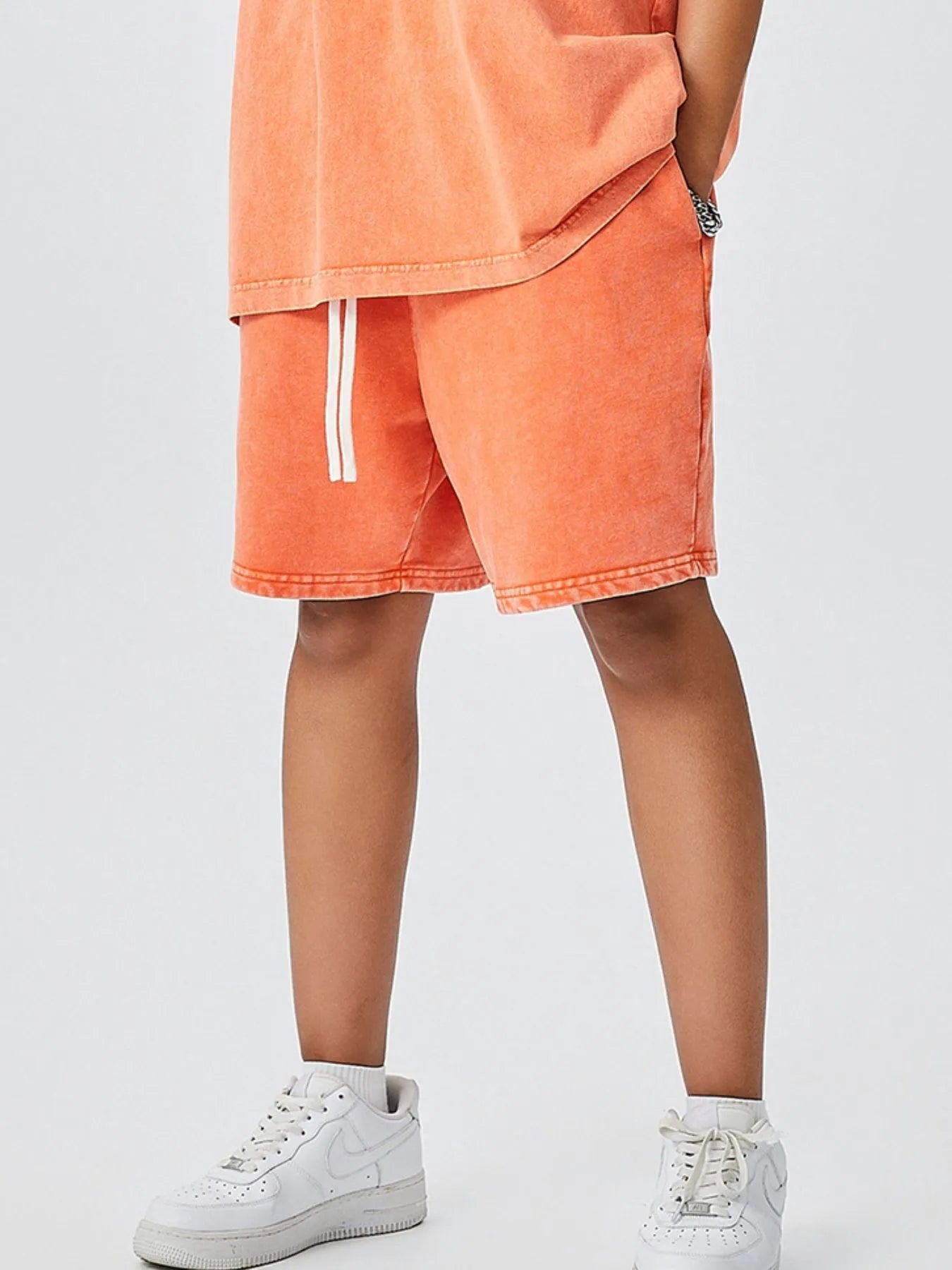 Men's Drawstring Washed Shorts - My Wear Clothing Co