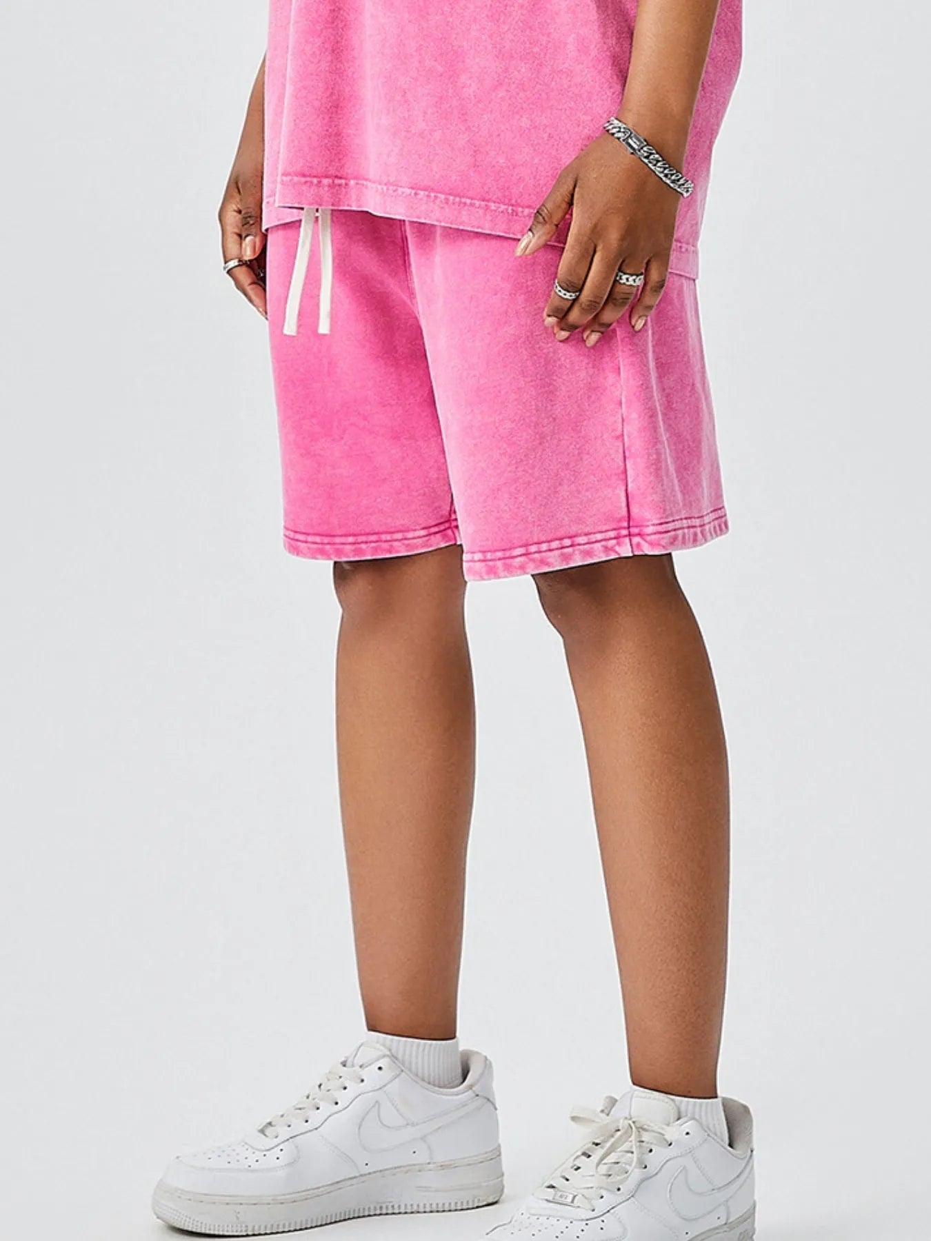 Men's Drawstring Washed Shorts - My Wear Clothing Co