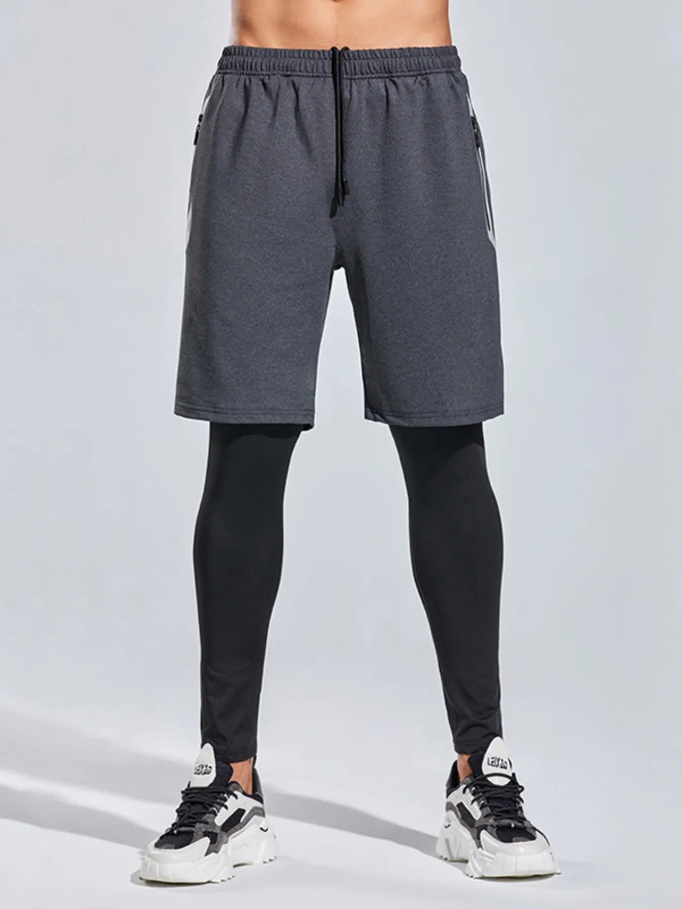 Men’s Elastic Waist Active Shorts - Move Free - My Wear Clothing Co