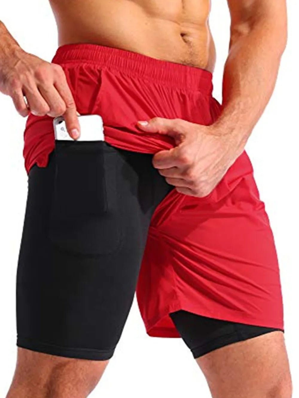 Men’s Elastic Waist Active Shorts - Perfect Activewear Shorts - My Wear Clothing Co