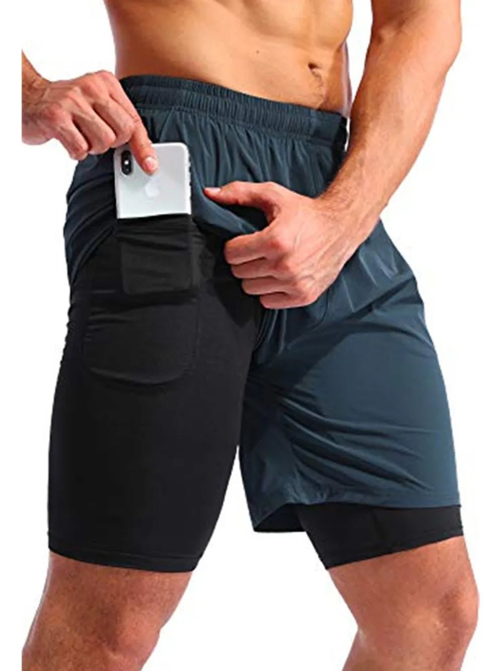 Men’s Elastic Waist Active Shorts - Perfect Activewear Shorts - My Wear Clothing Co