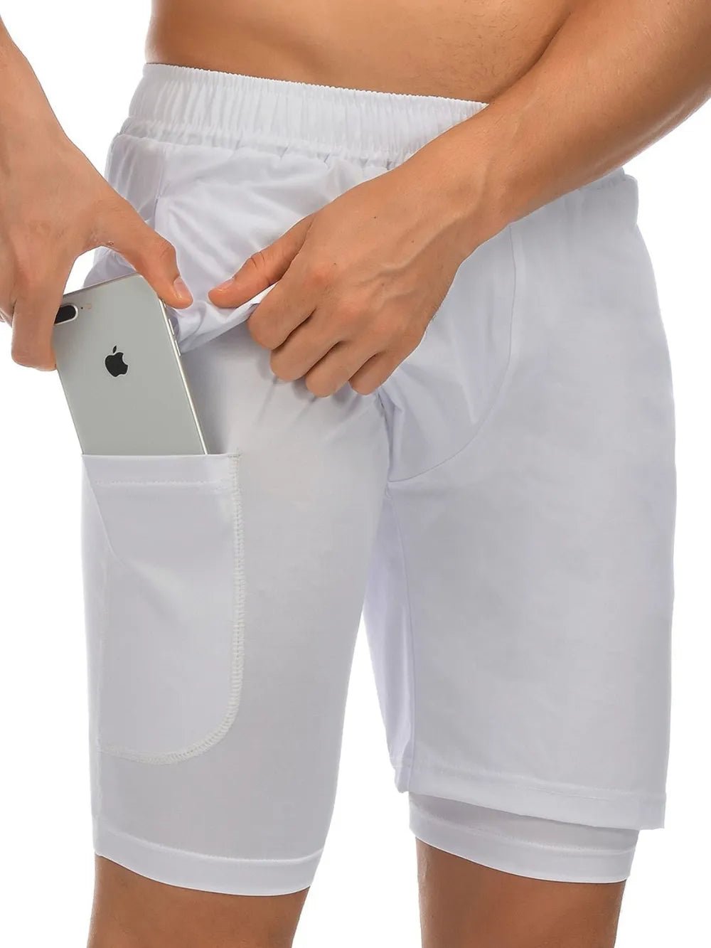 Men’s Elastic Waist Active Shorts - Perfect Activewear Shorts - My Wear Clothing Co