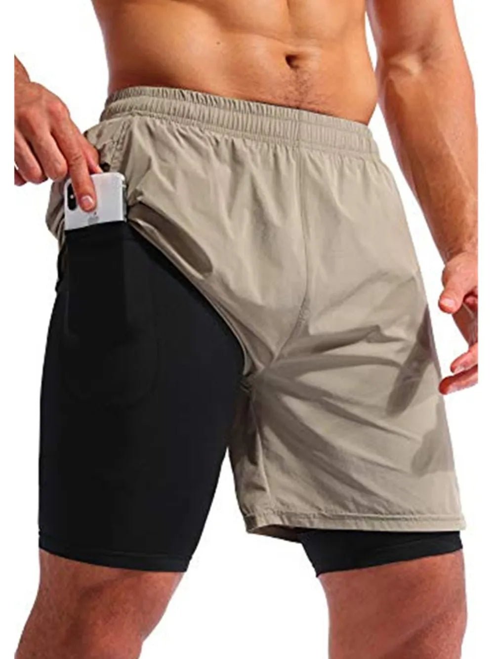 Men’s Elastic Waist Active Shorts - Perfect Activewear Shorts - My Wear Clothing Co