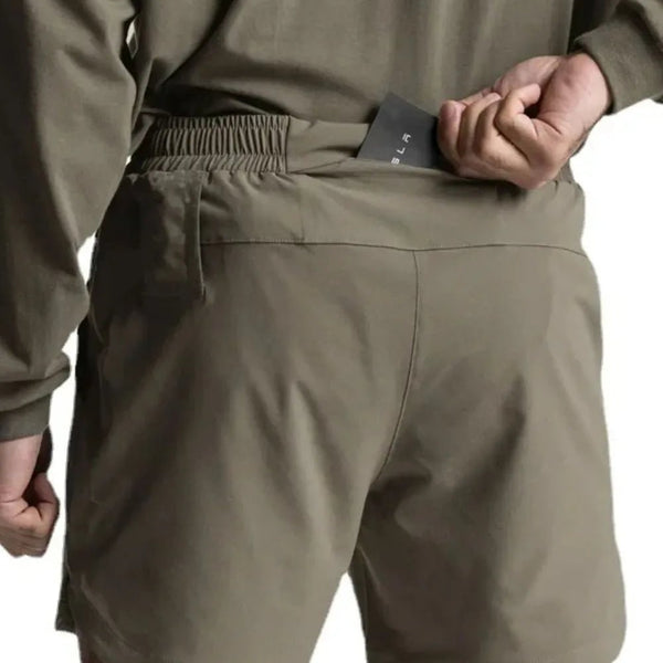 Men's Elastic Waist Active Shorts – Zip Pocket Edition - My Wear Clothing Co