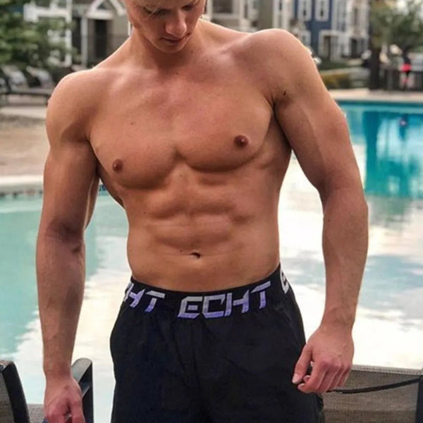 Men's Elastic Waist Shorts with Pockets – Street Flex Edition - My Wear Clothing Co