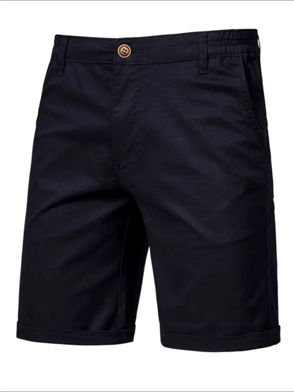 Men's Elastic Waist Shorts with Pockets - My Wear Clothing Co