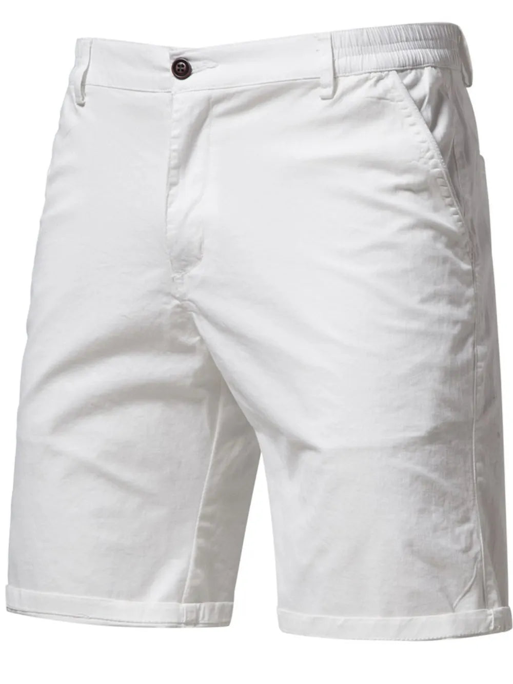 Men's Elastic Waist Shorts with Pockets - My Wear Clothing Co