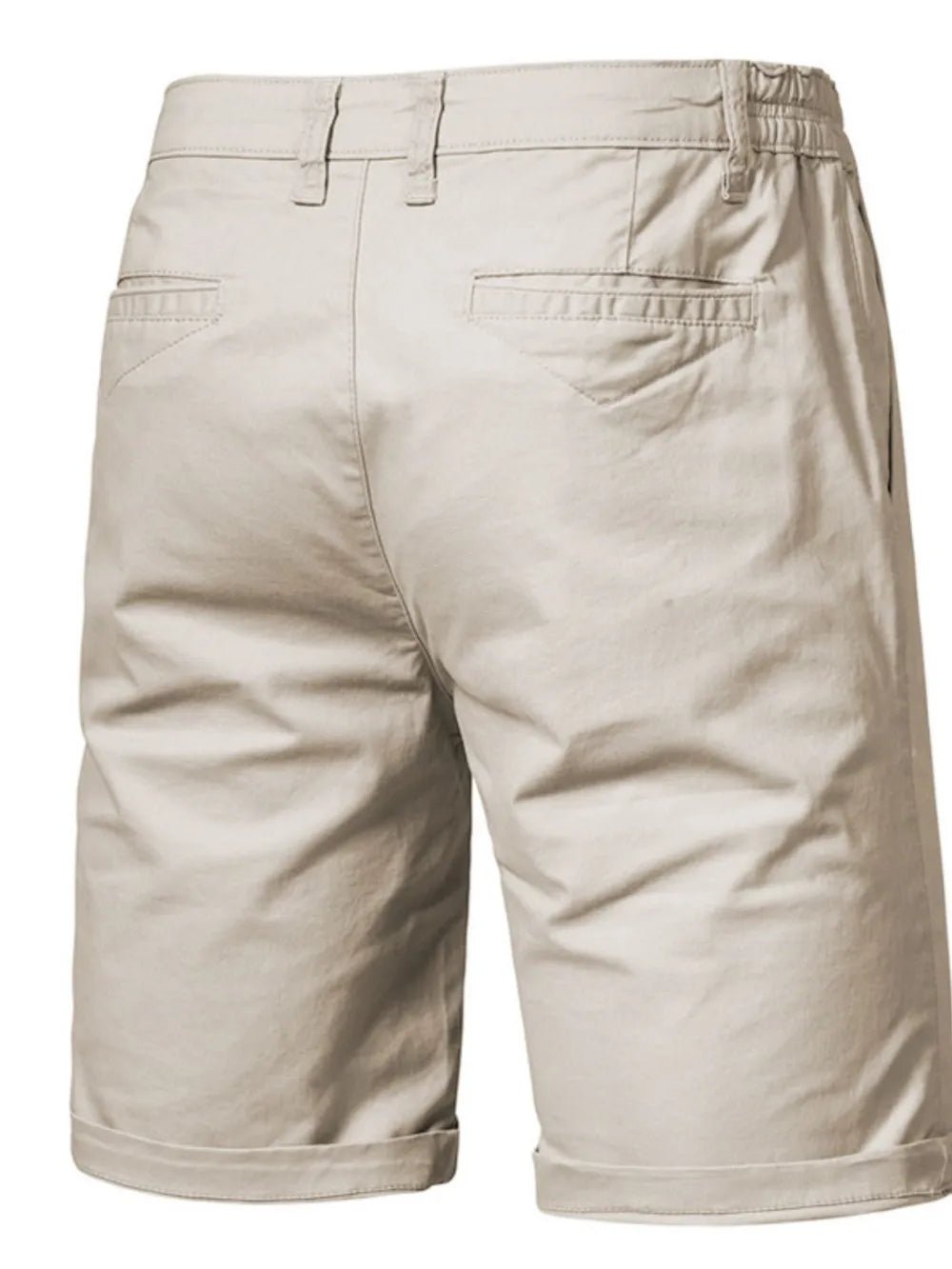 Men's Elastic Waist Shorts with Pockets - My Wear Clothing Co