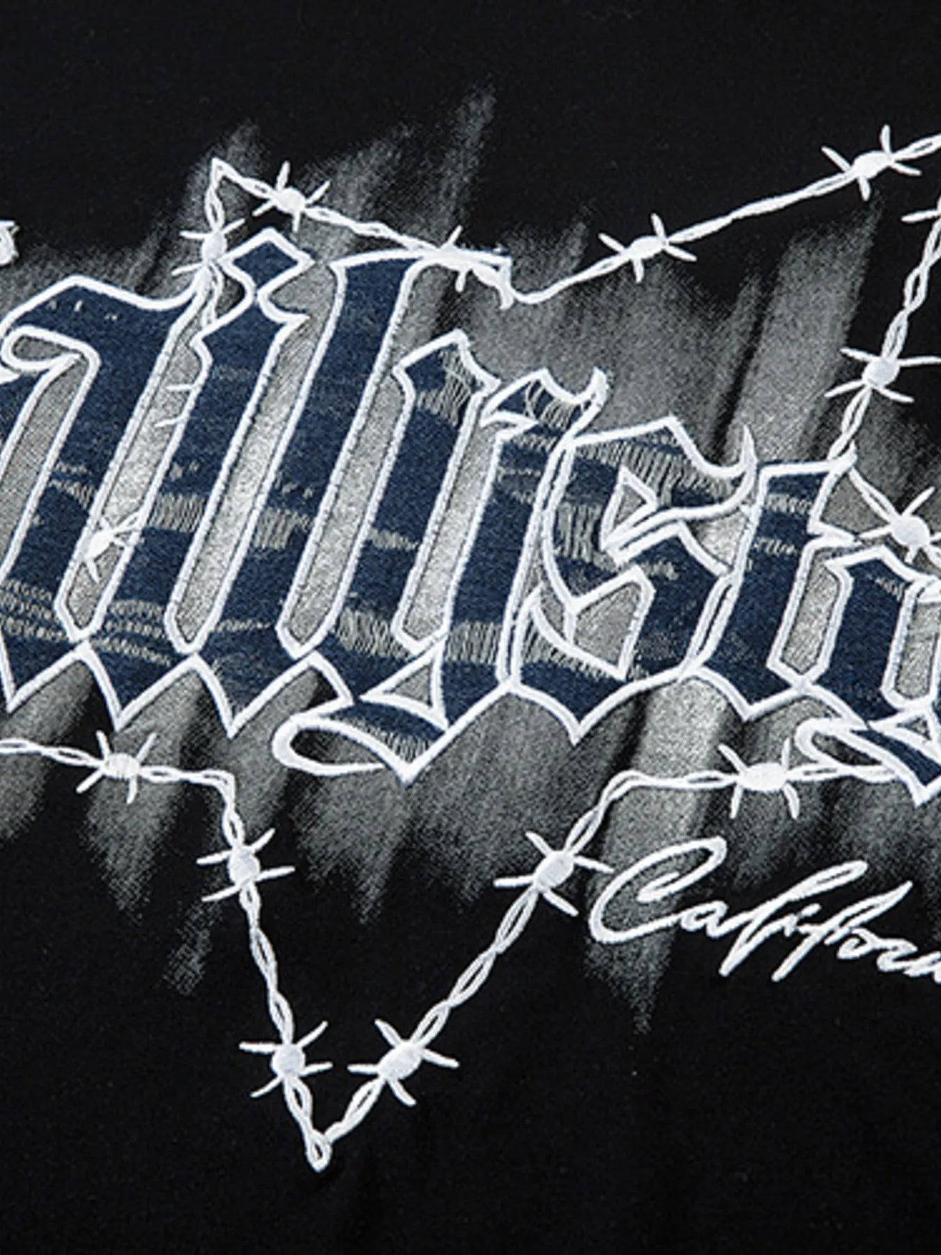 Men's Embroidery Letter Long Sleeve T-Shirt – Detail Meets Comfort - My Wear Clothing Co