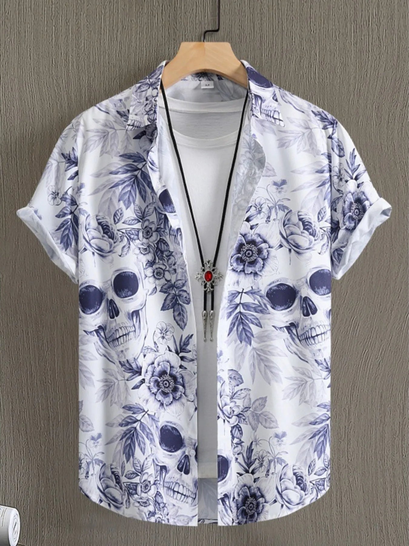 Men's Floral Printed Short Sleeve Shirt – Chill in Style - My Wear Clothing Co