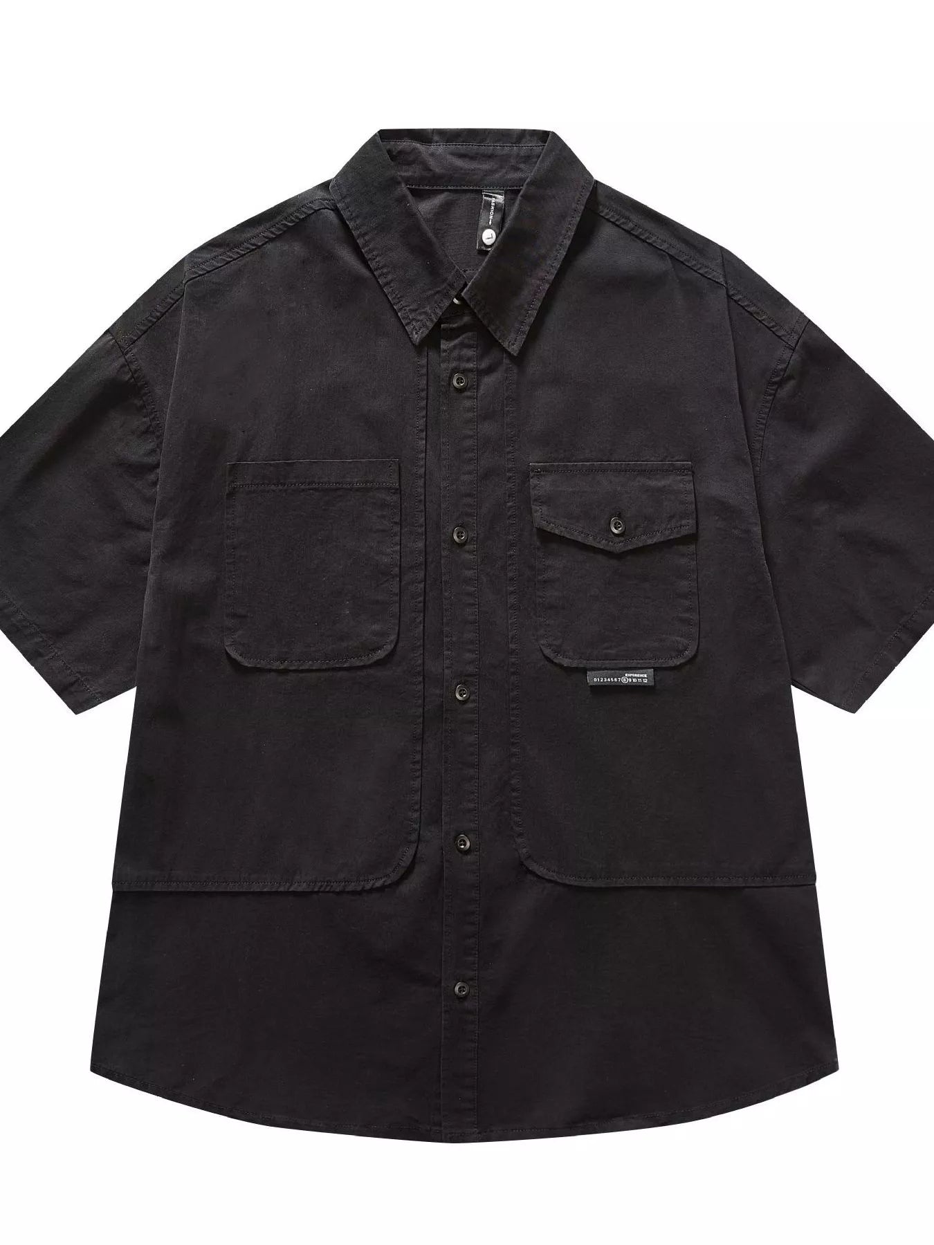 Men's Full Size Button Up Half Sleeve Shirt Plus Size - My Wear Clothing Co