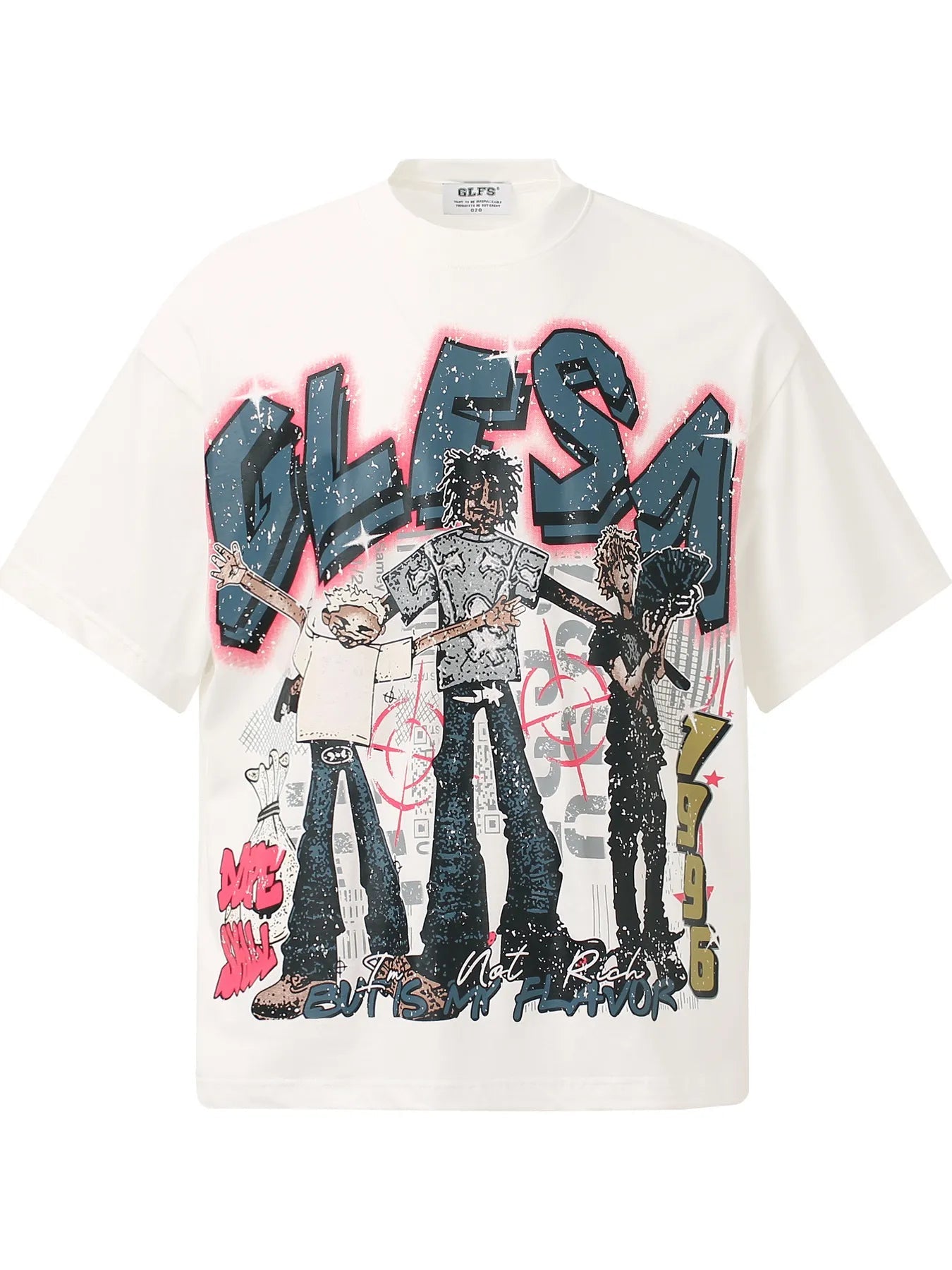 Men's GLESA Graphic T-Shirt – Oversized Fit, Everyday Statement - My Wear Clothing Co