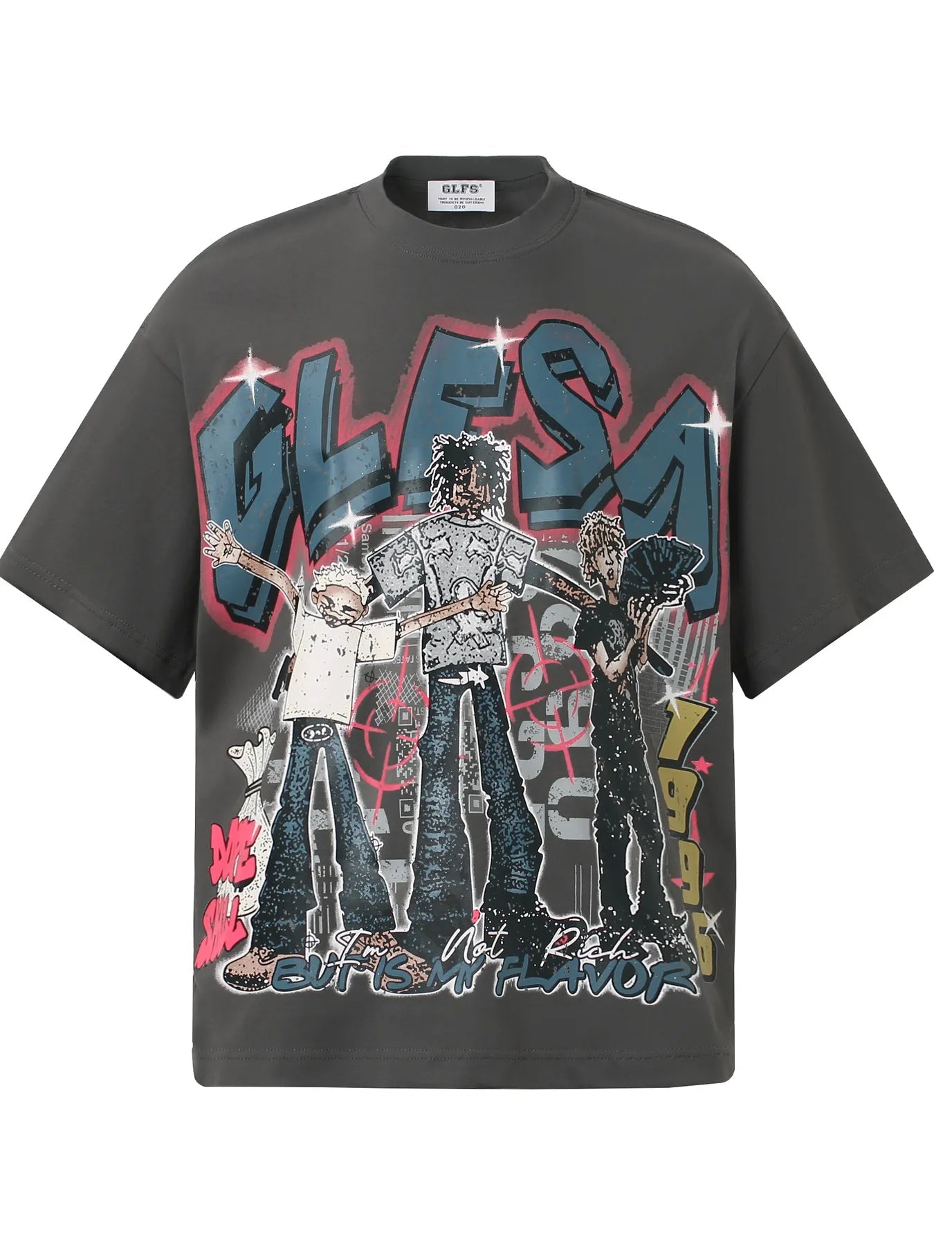 Men's GLESA Graphic T-Shirt – Oversized Fit, Everyday Statement - My Wear Clothing Co