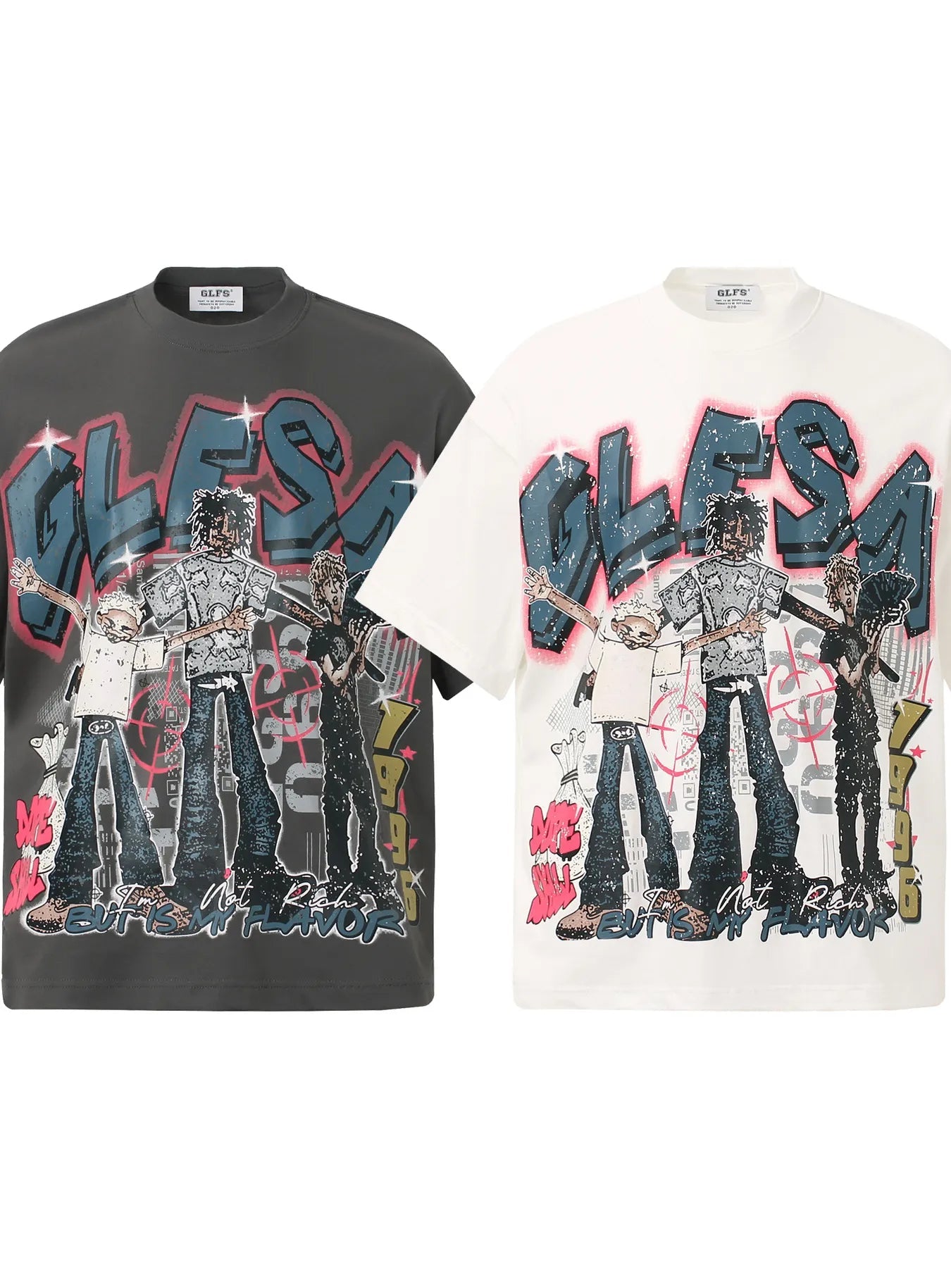 Men's GLESA Graphic T-Shirt – Oversized Fit, Everyday Statement - My Wear Clothing Co