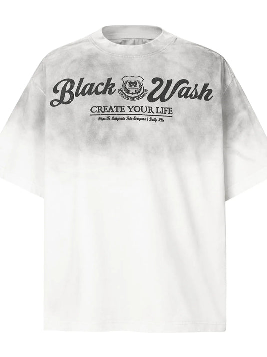 Men's Gradient Letter T-Shirt – Statement Made Simple - My Wear Clothing Co