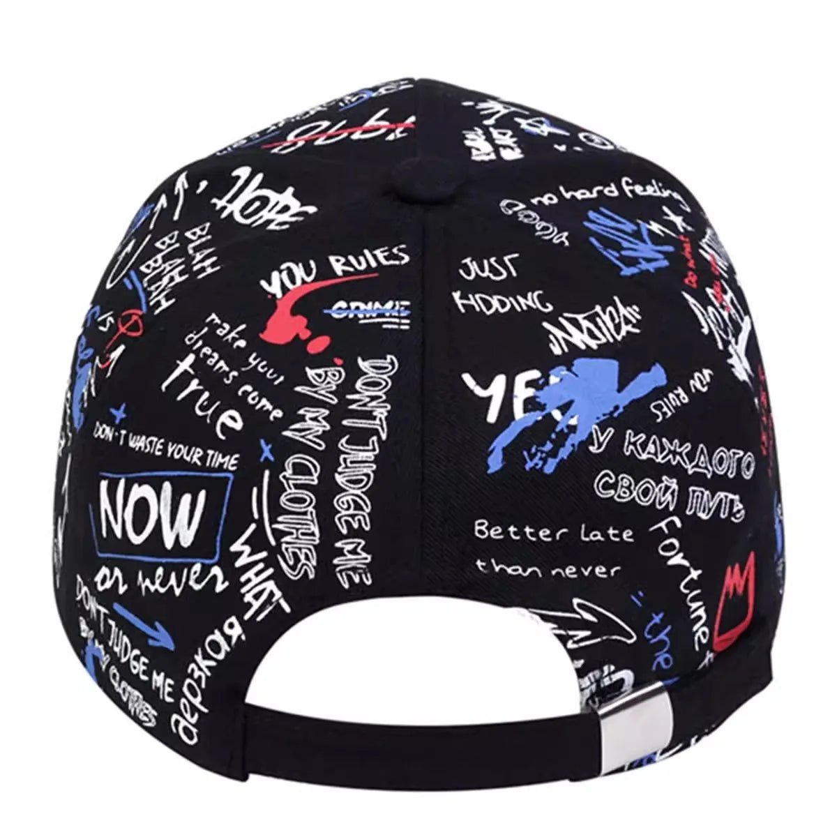 Men's Graffiti Hipster Hat – Street Style Snapback - My Wear Clothing Co