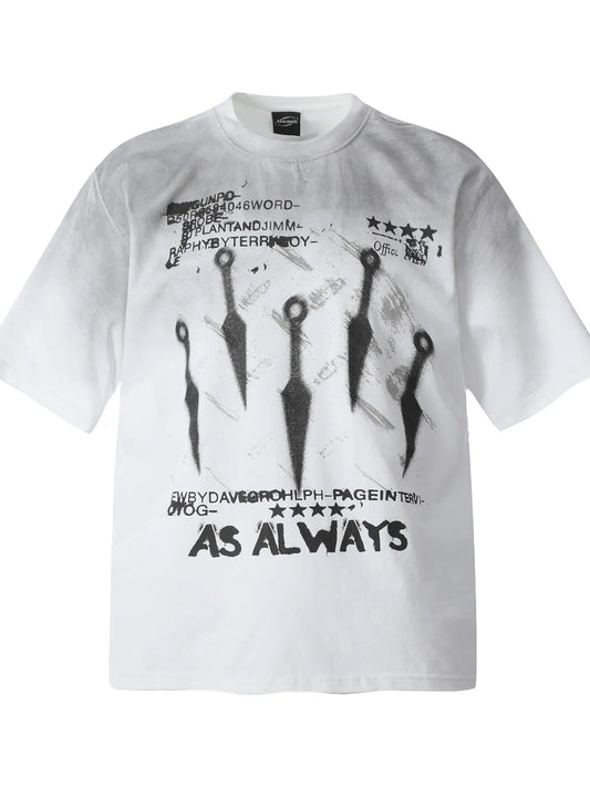 Men's Graphic Oversized Urban Street T-Shirt - My Wear Clothing Co