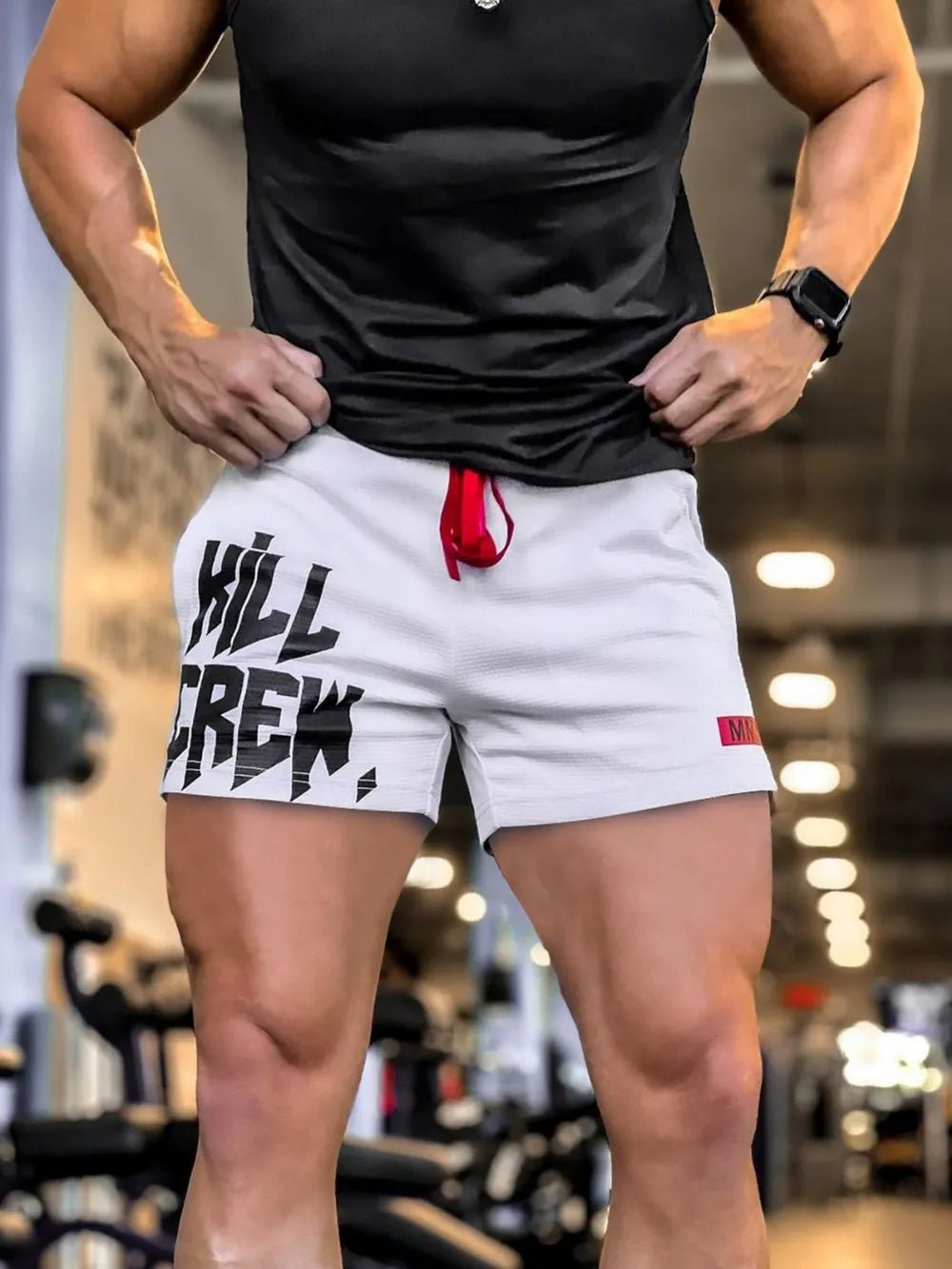 Men’s Graphic Print Drawstring Active Shorts - Wear It Your Way - My Wear Clothing Co