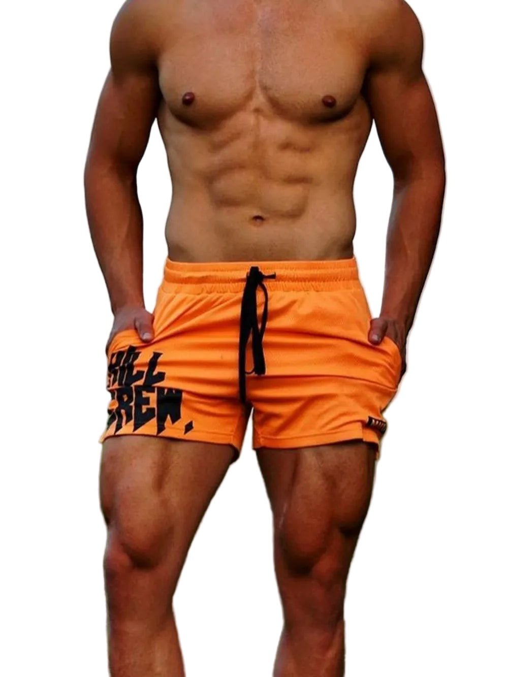 Men’s Graphic Print Drawstring Active Shorts - Wear It Your Way - My Wear Clothing Co