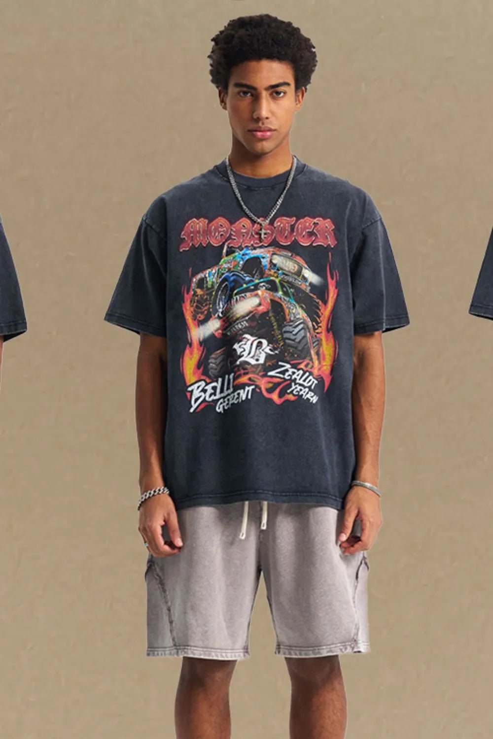 Men's Graphic Round Neck Half Sleeve T-Shirt - My Wear Clothing Co