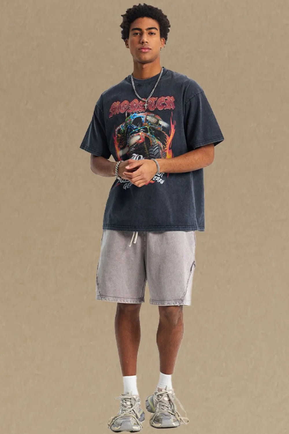 Men's Graphic Round Neck Half Sleeve T-Shirt - My Wear Clothing Co